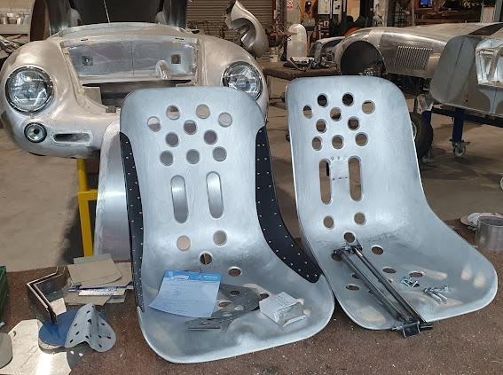 Front clip with headlamps and horn grille fitted