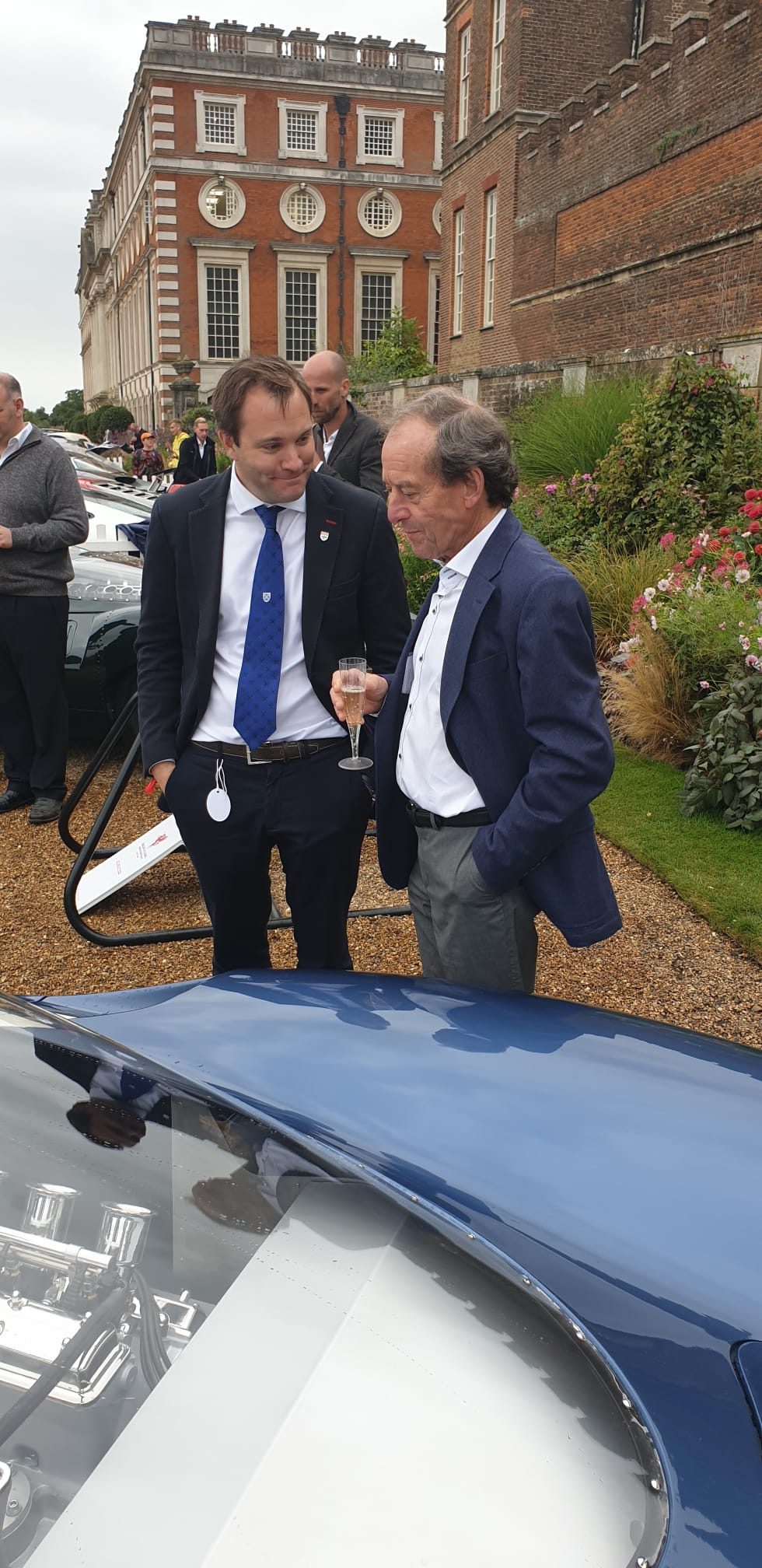 The LM69 at a stately-home concours