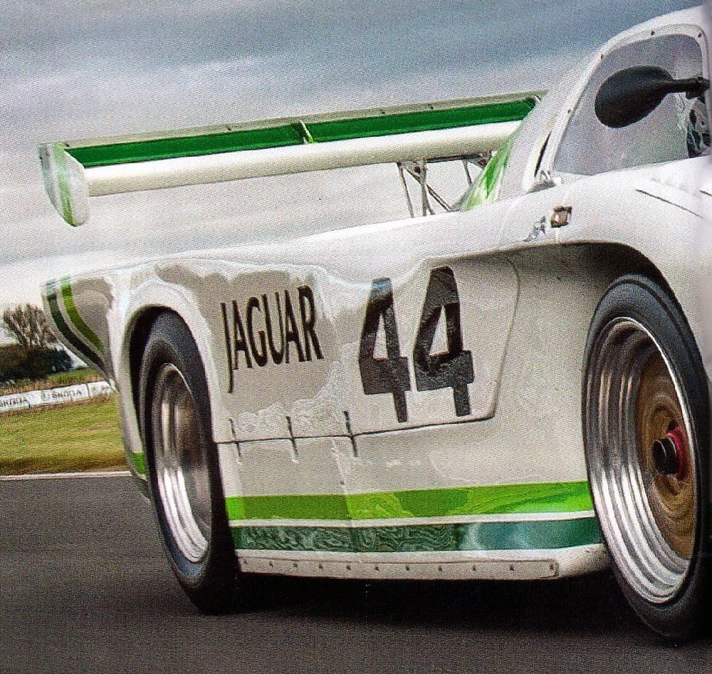 XJR-5 number 44 cornering at speed